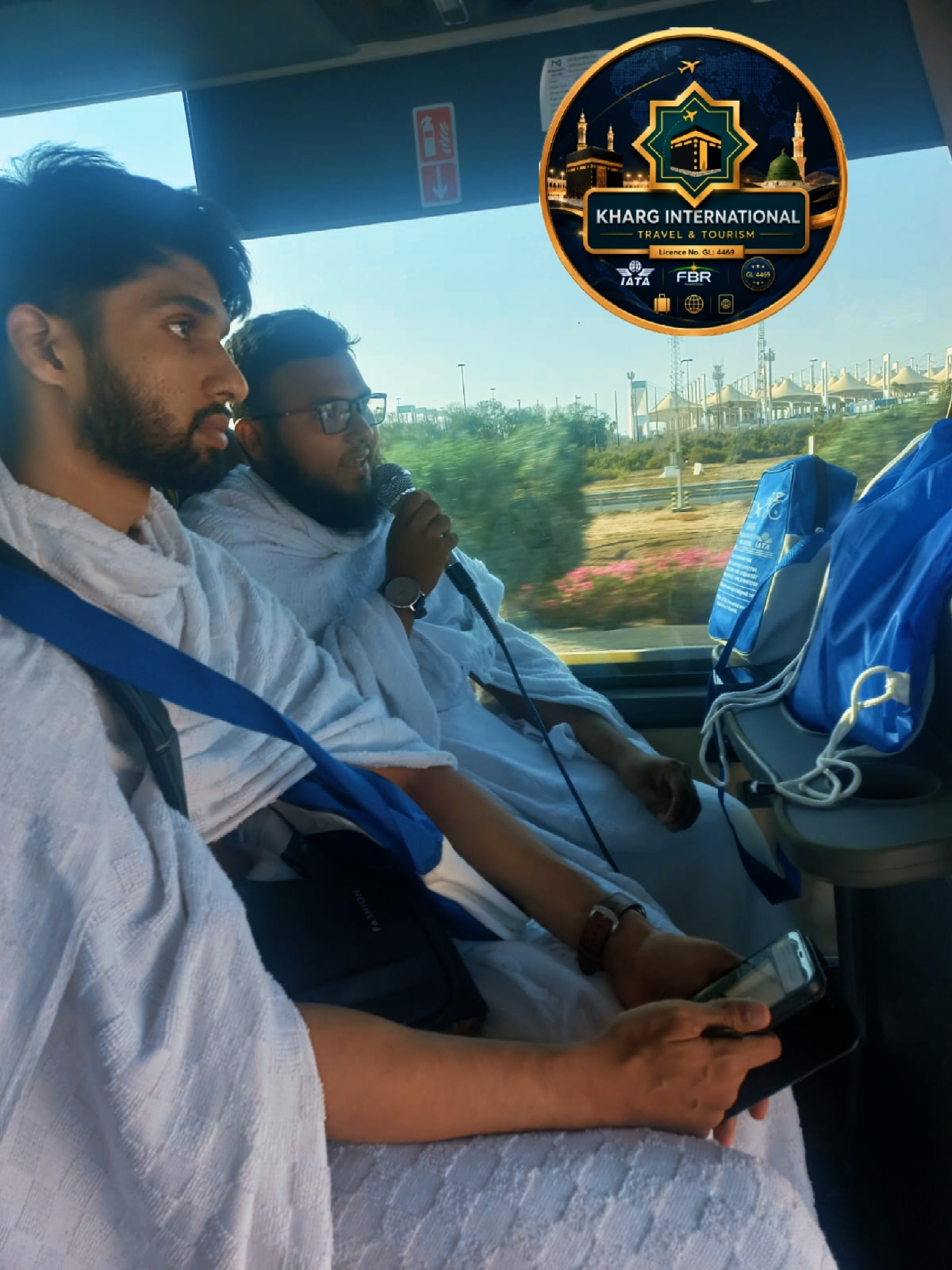 Kharg International Umrah group in Madinah 2026