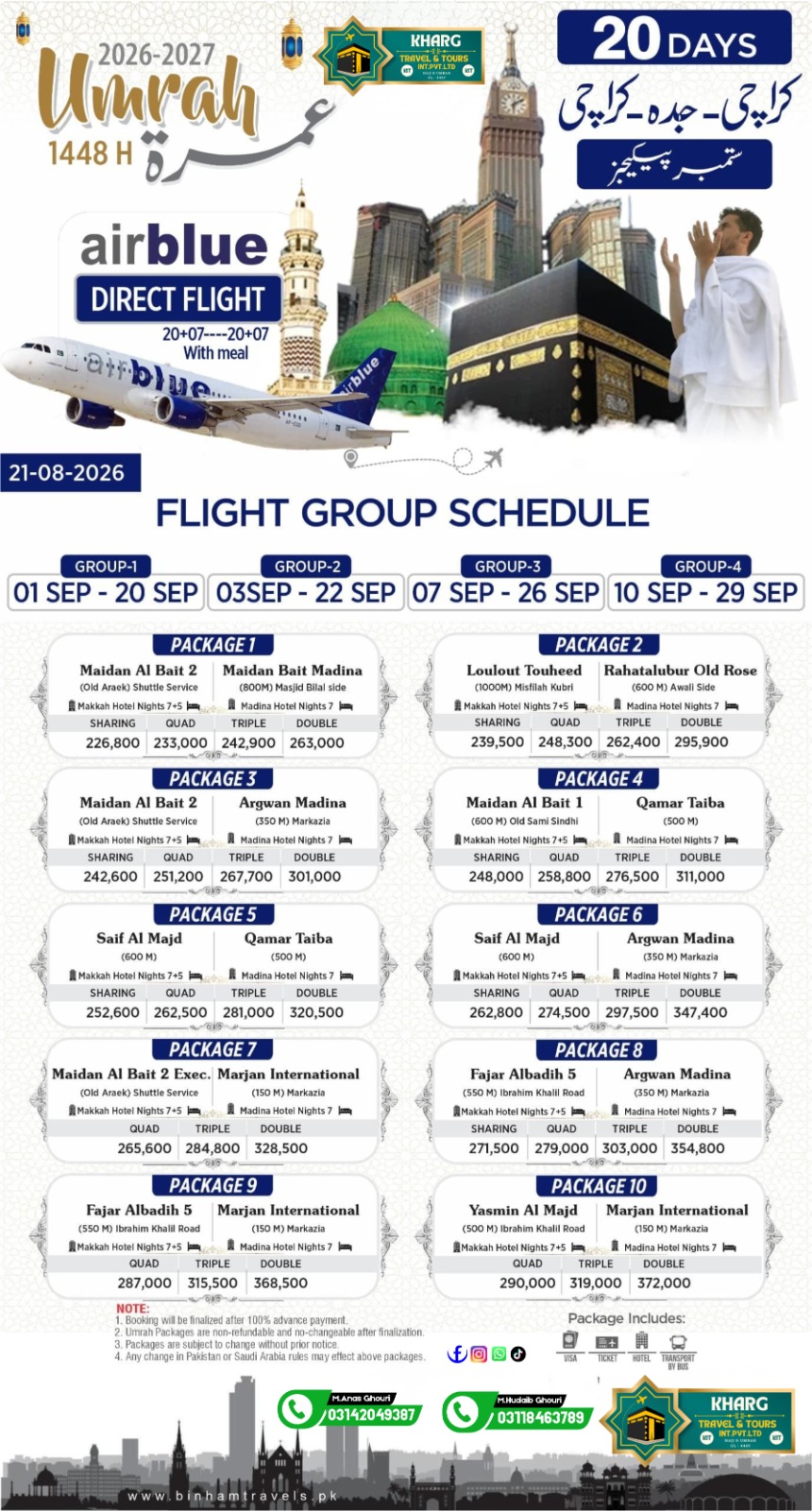 Umrah Visa Service